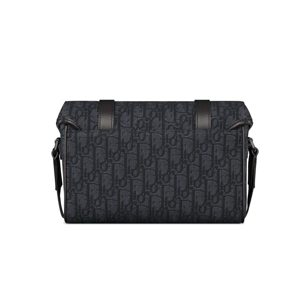 Dior Hit the Road Messenger Bag with Flap in Black 1ESPO333YKY H03E: Image 3