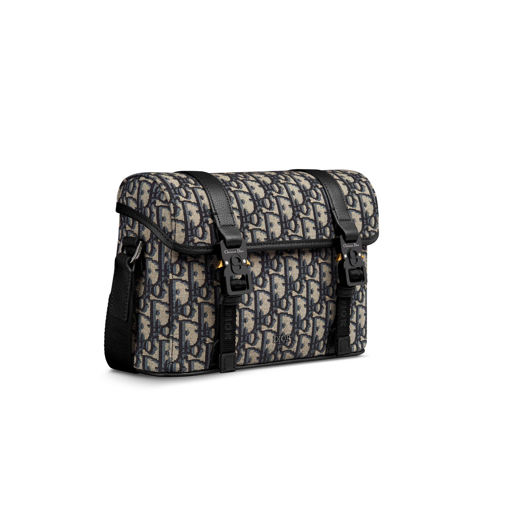 Dior Hit the Road Messenger Bag in Black Beige 1ESPO333YKY H27E: Image 2