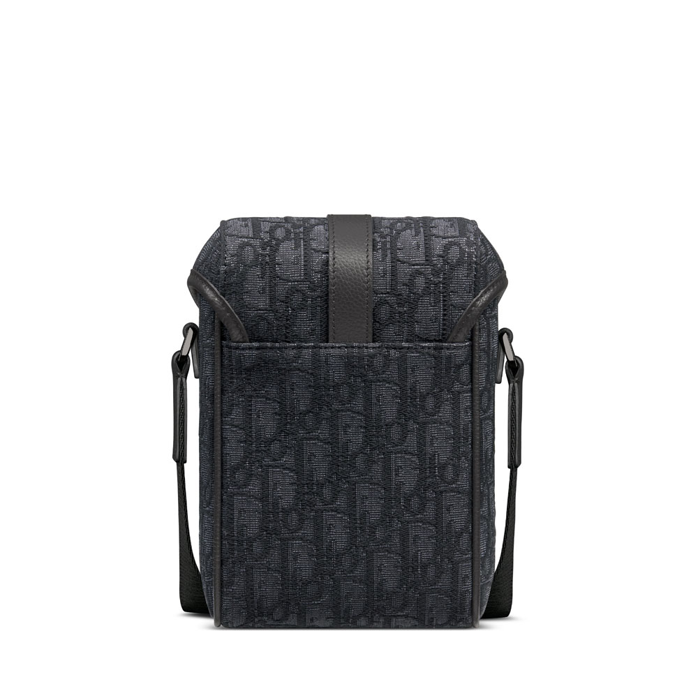 Mini Dior Hit the Road Vertical Messenger Bag in Black 2HTCA544YKY H03E: Image 3
