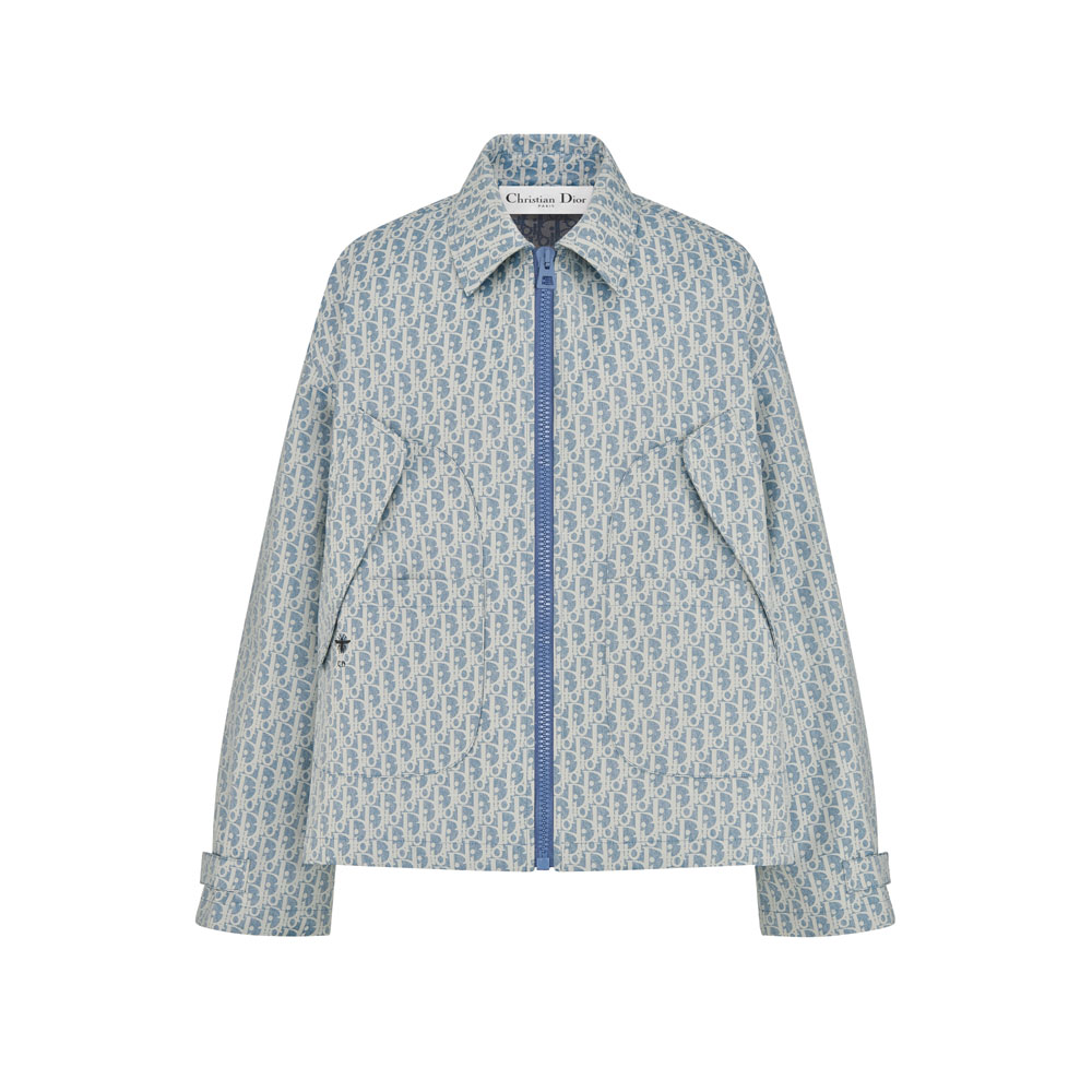 Dioriviera Jacket in Blue White 547C85A2570 X5807: Image 1