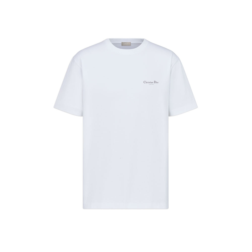 Dior Couture Lily of the Valley T-Shirt in White 593J672A0554 C089: Image 1