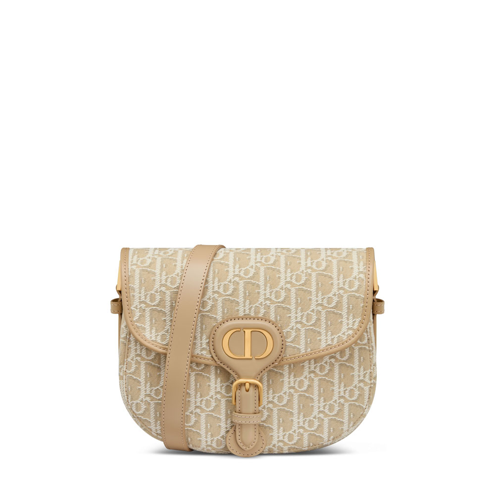 Medium Dior Bobby Bag in Natural M9337UTZQ M925: Image 1