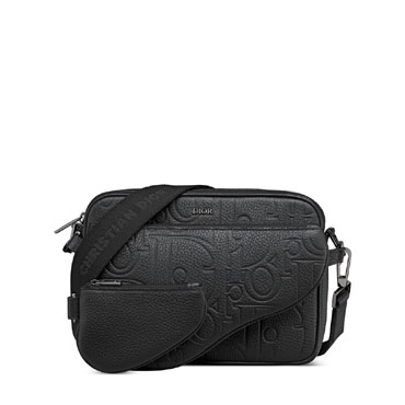 Dior Saddle Triple Pouch in Black 1ADPO276LLG H00N
