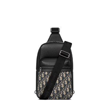 Dior Rider 2.0 Sling Bag in Beige Black 1ESBO065YKS H27E