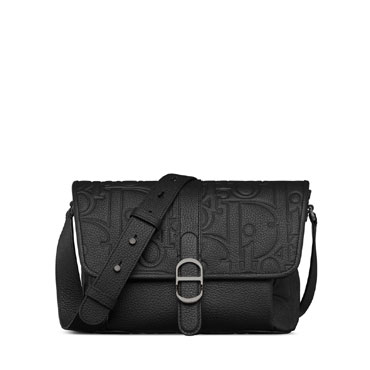 Medium Dior Daily Messenger Bag in Black 1ESPO376LLG H00N
