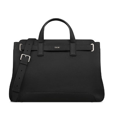 Medium Dior Normandie Tote Bag in Black 1LLSH260KEN H00N