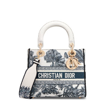 Dioriviera Medium Lady D-Lite Bag in Blue M0565OEYD M086