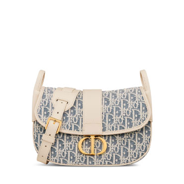 Dior Medium 30 Montaigne Satchel Bag in Blue M9363UDFD M925