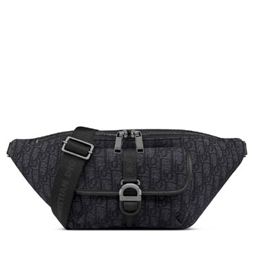 Dior 8 Belt Bag in Black 1EIBO071YKY H03E