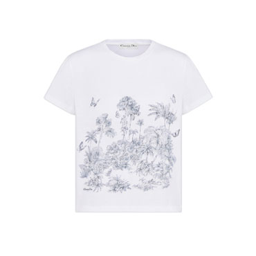 Dioriviera T-Shirt in White 543T07B4244 X0860