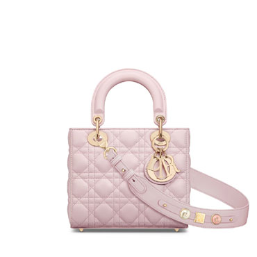 Small Lady Dior My ABCDior Bag in Pale Pink M0538ONGE M05N