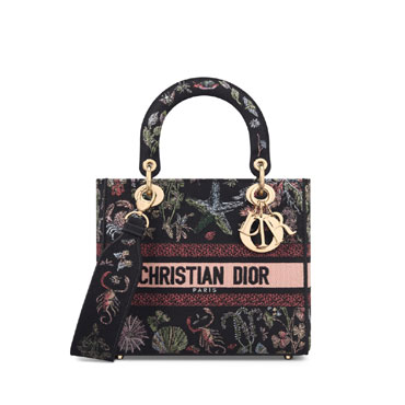 Dior Medium Lady D-Lite Bag in Multicolor M0565OEDC M911