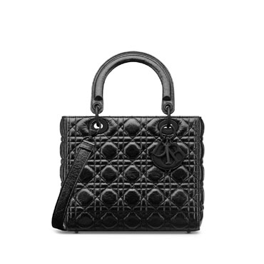 Medium Lady Dior Bag in Black M0565SNIN M900