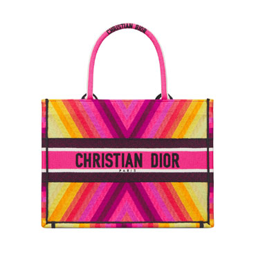 Miss Dior Medium Dior Book Tote in Multicolor M1296ZEDT M20E