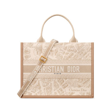 Medium Dior Book Tote in Beige M1324CETJ M925