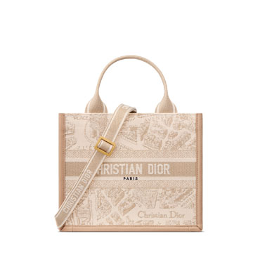 Small Dior Book Tote in Beige M1325CETJ M925