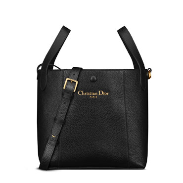 Dior Medium Signature Bucket Bag in Black M2841USKU M900
