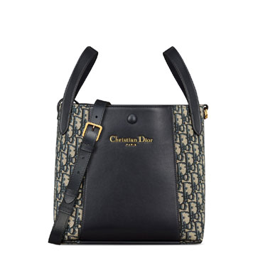Dior Medium Signature Bucket Bag in Blue M2841UTZQ M928