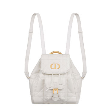 Small Dior Caro Backpack in Latte M6302UNOZ M030