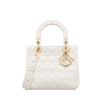 Medium Soft Lady Dior Bag in Latte M0619ONUH M030