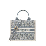 Small Dior Book Tote in Blue M1325CZEM M49E