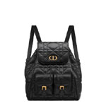 Medium Dior Caro Backpack in Black M6301UNOZ M900