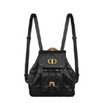 Small Dior Caro Backpack in Black M6302UNOZ M900