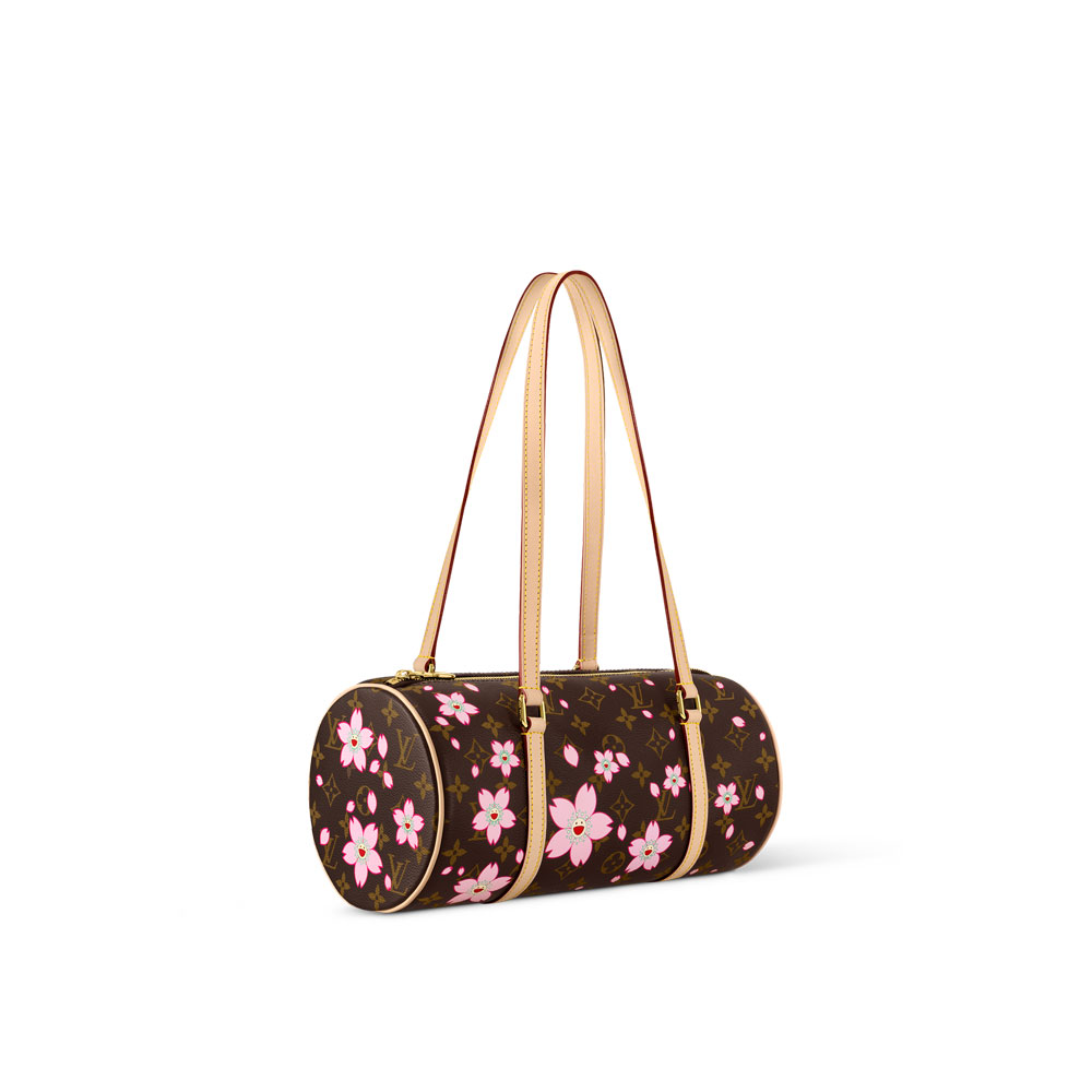 Louis Vuitton Takashi Murakami Papillon Bag Monogram Canvas in Brown M13097: Image 2