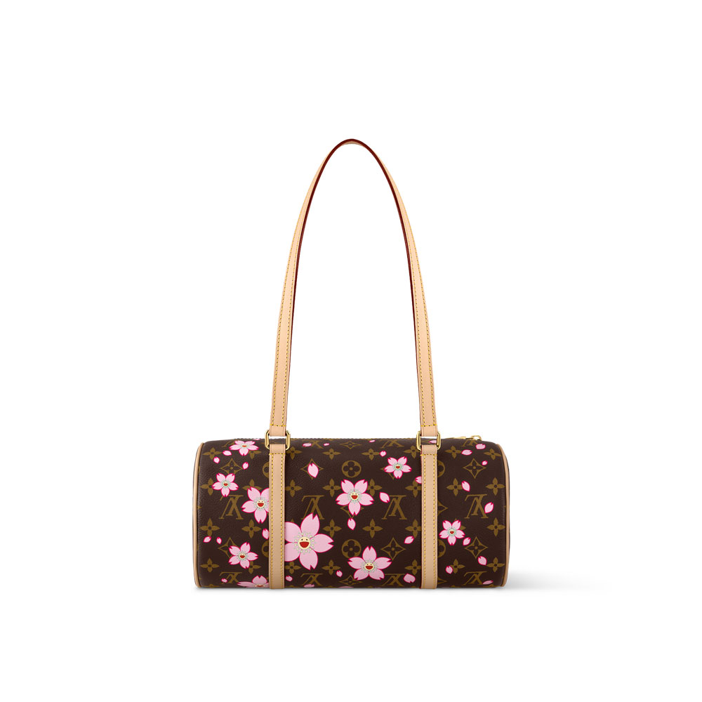 Louis Vuitton Takashi Murakami Papillon Bag Monogram Canvas in Brown M13097: Image 3
