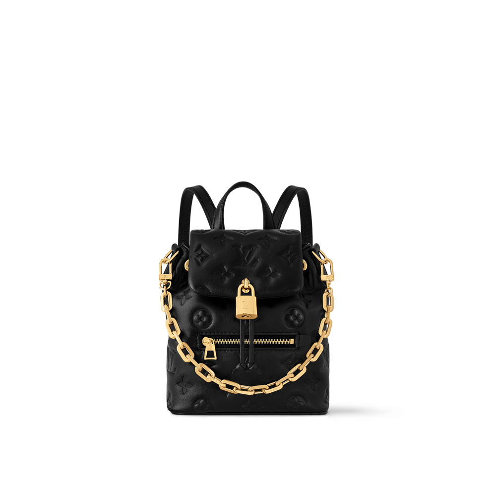 Louis Vuitton Coussin Backpack Mini Coussin in Black M13387: Image 1