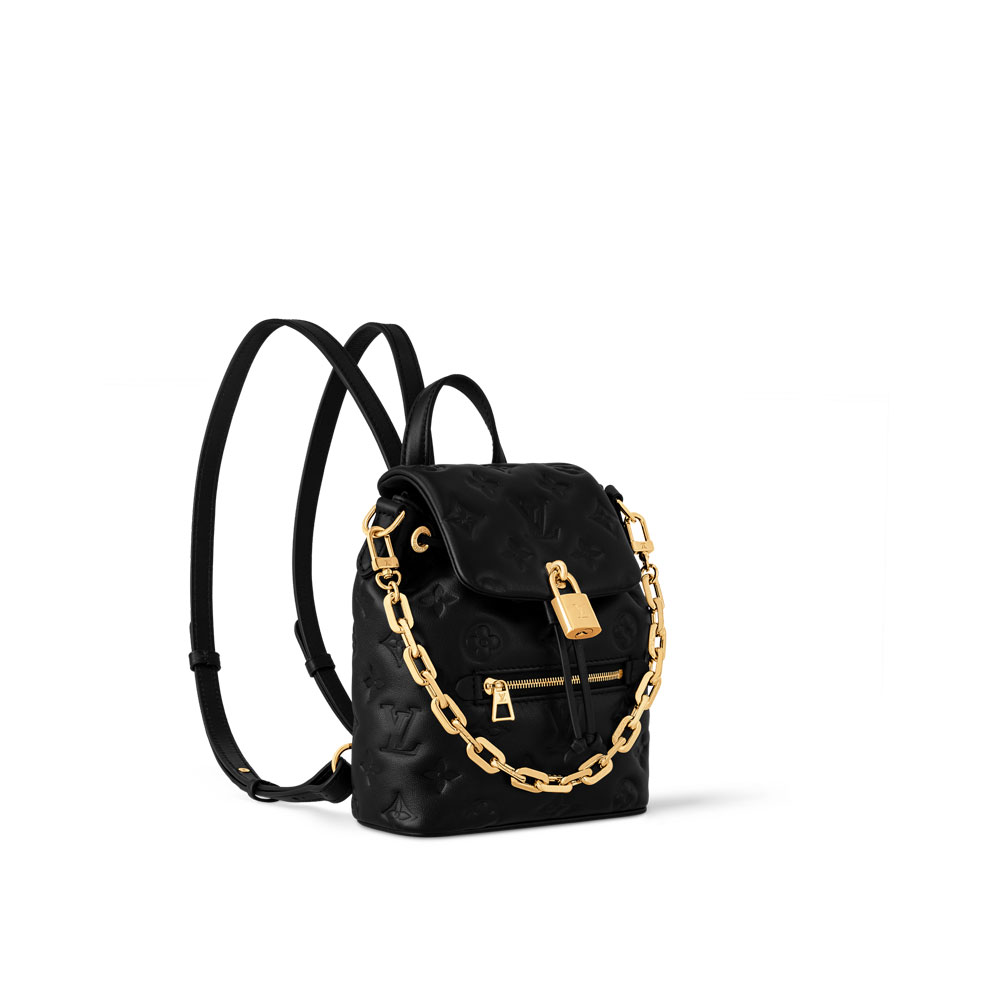 Louis Vuitton Coussin Backpack Mini Coussin in Black M13387: Image 2