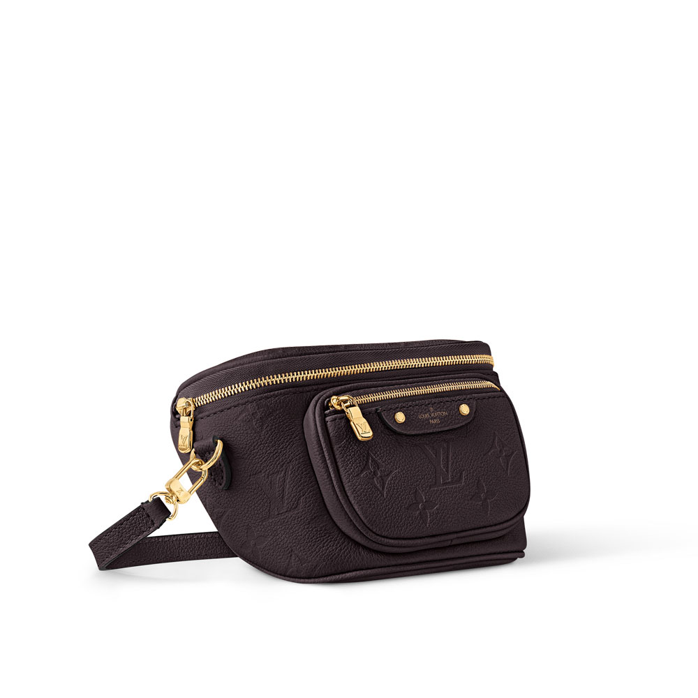 Louis Vuitton Mini Bumbag Monogram Empreinte Leather in Choco M13827: Image 2