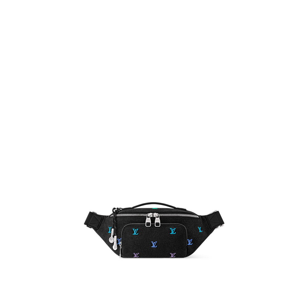 Louis Vuitton Rush Bumbag Monogram in Black M13961: Image 1
