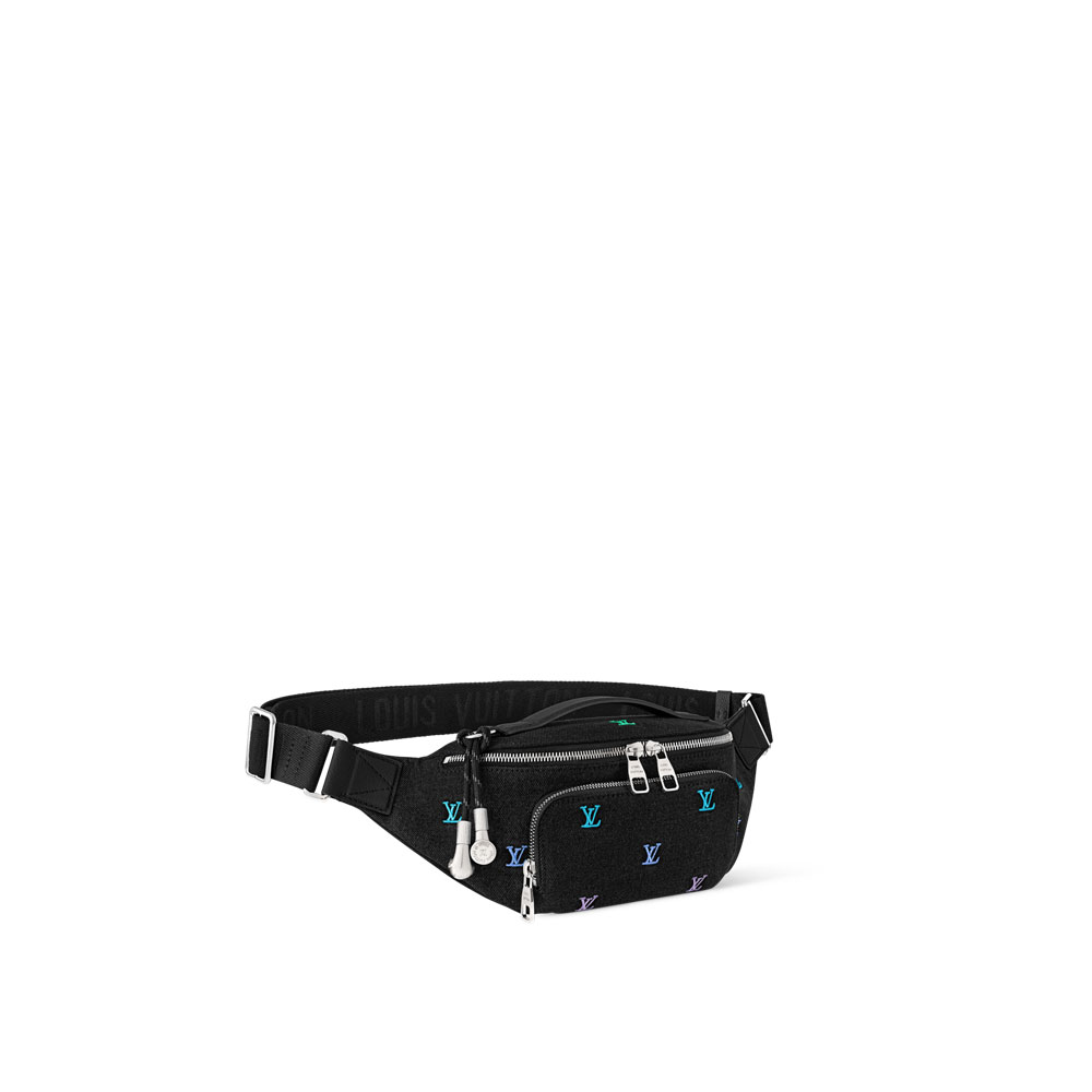 Louis Vuitton Rush Bumbag Monogram in Black M13961: Image 2