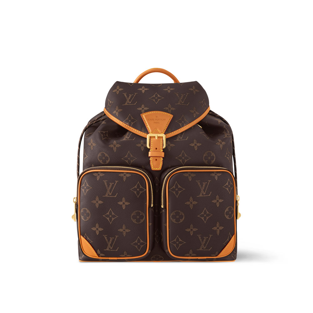 Louis Vuitton Montsouris Cargo Backpack Autres Cuirs Monogram in Brown M14198: Image 1