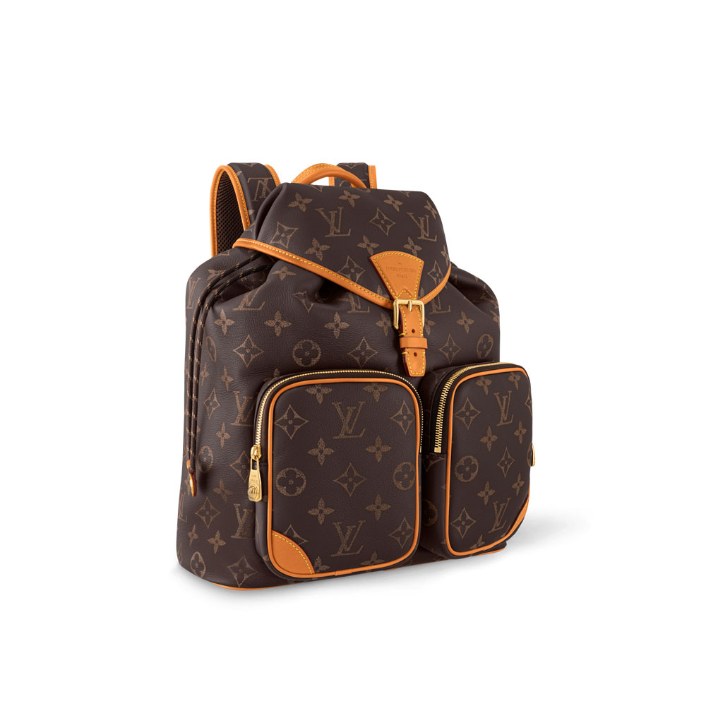 Louis Vuitton Montsouris Cargo Backpack Autres Cuirs Monogram in Brown M14198: Image 2