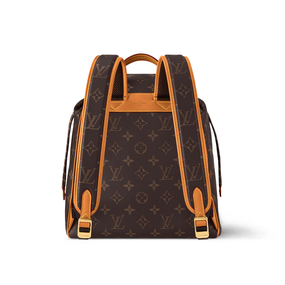 Louis Vuitton Montsouris Cargo Backpack Autres Cuirs Monogram in Brown M14198: Image 3