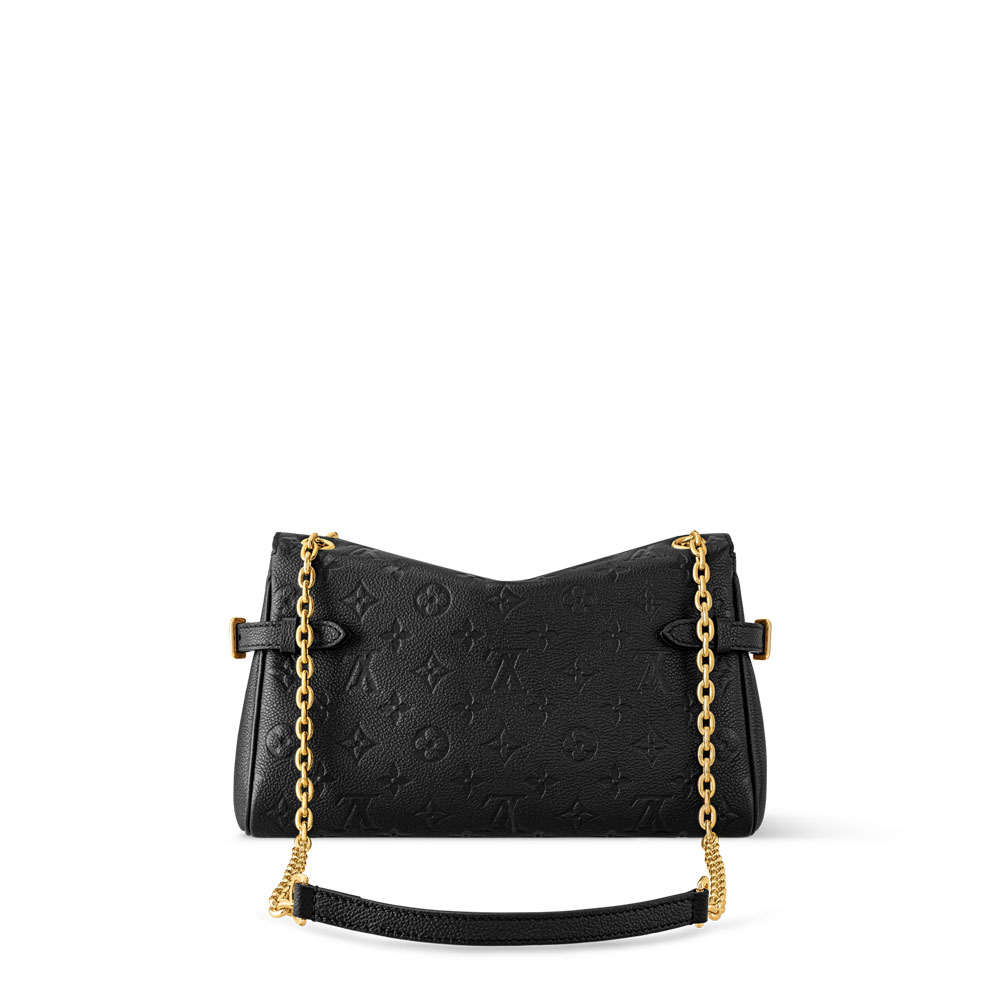 Louis Vuitton Anytime Flap Bag Monogram Empreinte Leather in Black M14604: Image 3
