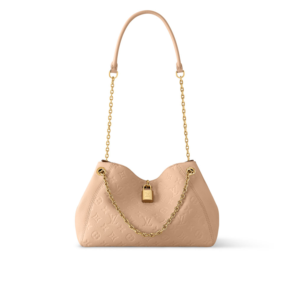 Louis Vuitton Anytime PM Monogram Empreinte Leather in Cream M14659: Image 1