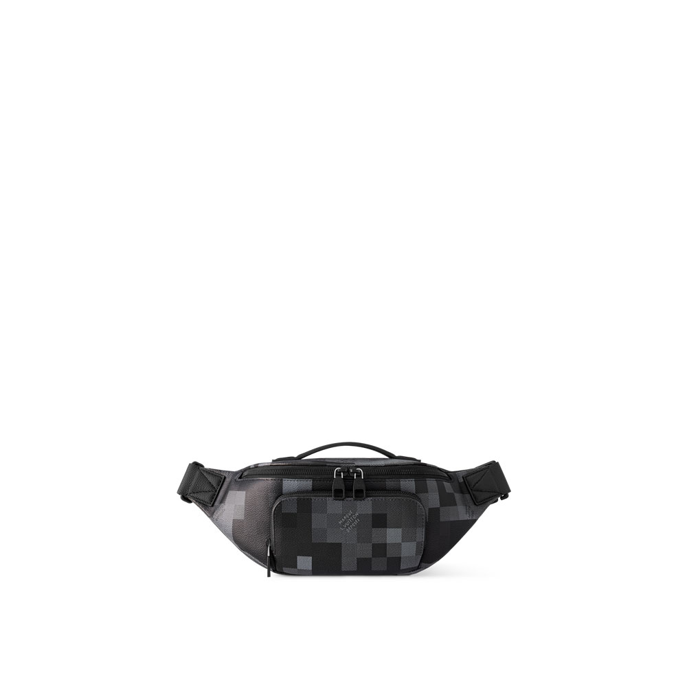 Louis Vuitton Rush Bumbag D16 in Black M14920: Image 1