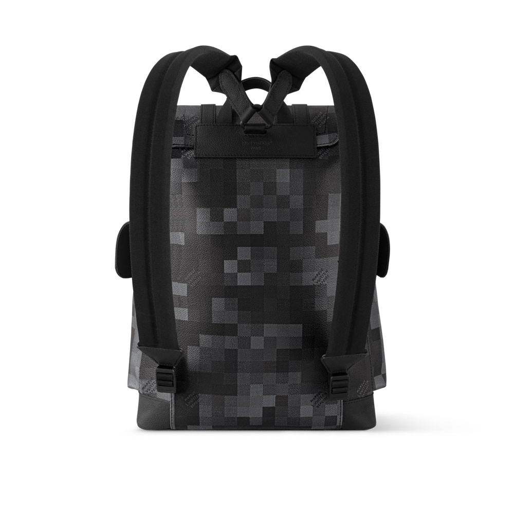 Louis Vuitton Christopher MM D16 in Black M14952: Image 3