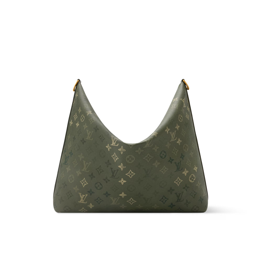Louis Vuitton Vagabond Hobo in Khaki M27181: Image 3