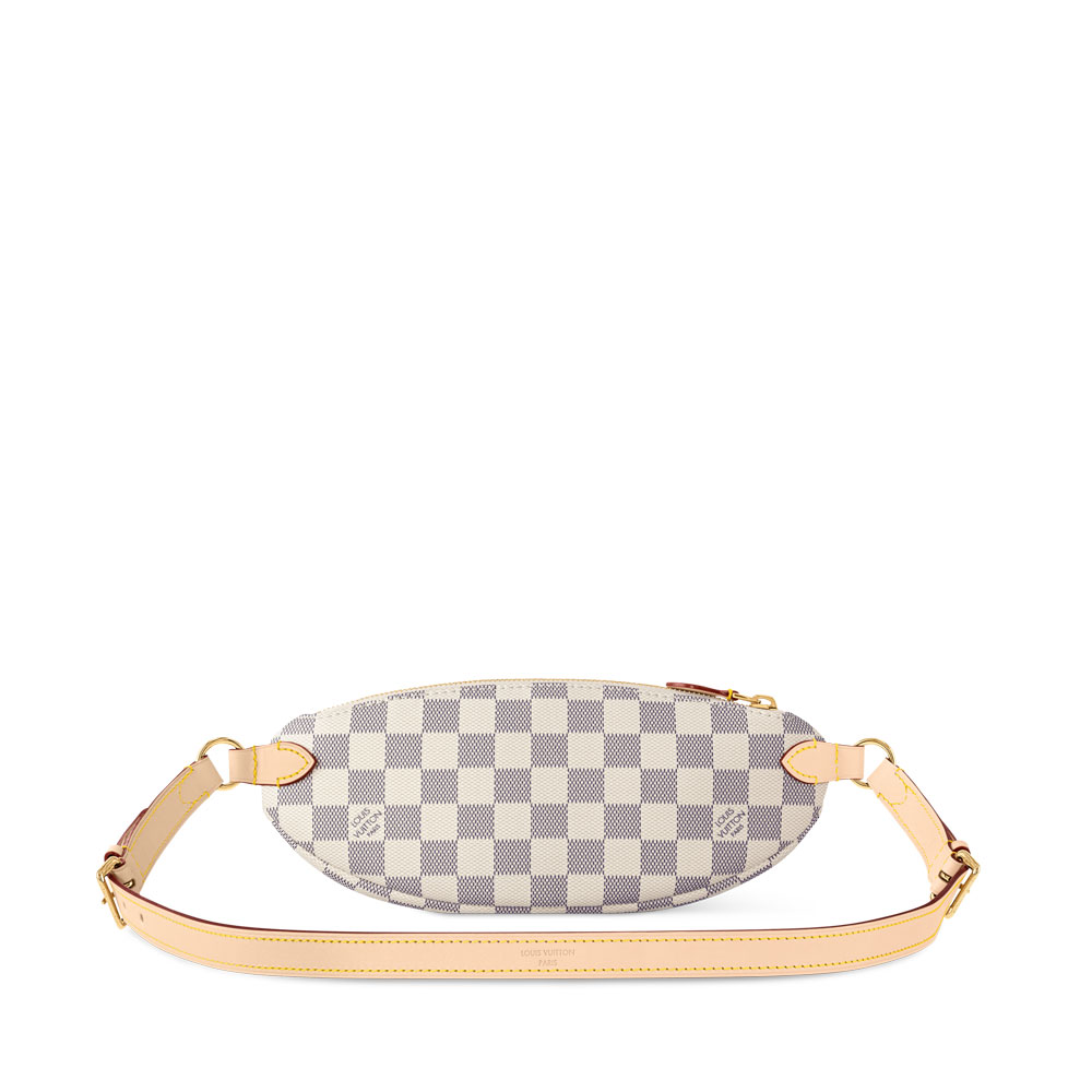 Louis Vuitton Keepit Damier Azur in White N00230: Image 3