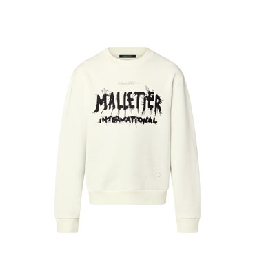 Louis Vuitton Cotton Sweatshirt in White 1AFB52