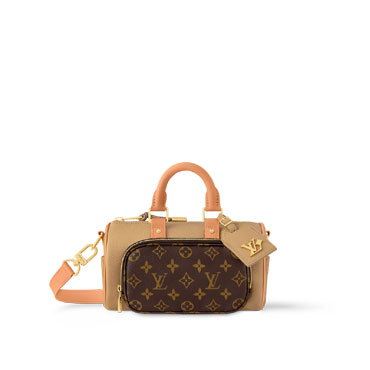 Louis Vuitton Keepall Bandouliere 25 in Beige Brown M12627