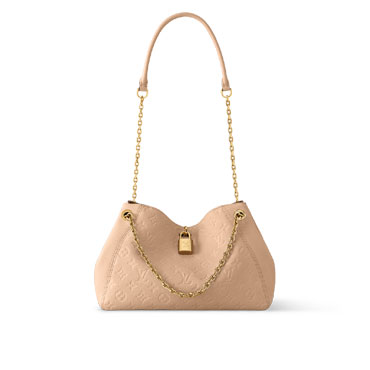 Louis Vuitton Anytime PM Monogram Empreinte Leather in Cream M14659