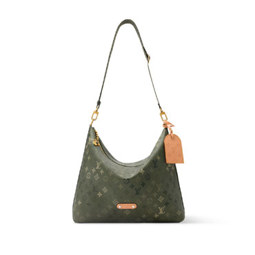 Louis Vuitton Vagabond Hobo in Khaki M27181