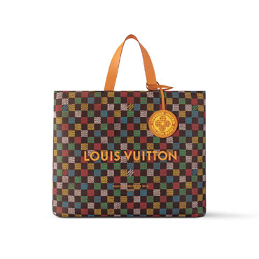 Louis Vuitton Shopper Tote MM Damier Ebene in Multicolor N00192