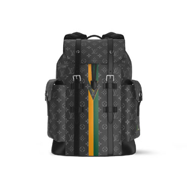Louis Vuitton Christopher MM Mon Monogram Eclipse Canvas in Black P01959